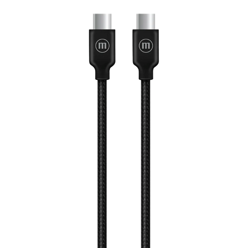 Cable Maxell USB-C a USB-C de 2 Metros