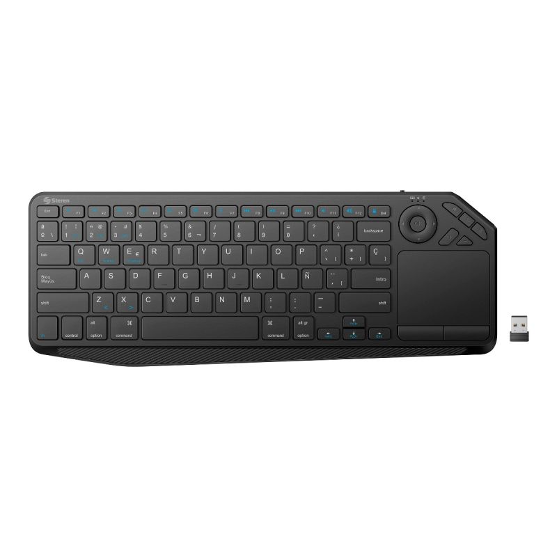 Mini Teclado Bluetooth y RF Multiequipo Steren con Touchpad
