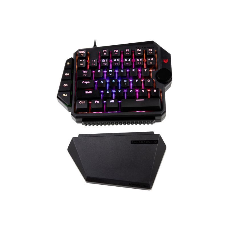 Teclado Gamer Mecánico a Una Mano Balam Rush Dominate GK540 RGB