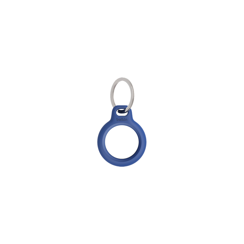 Soporte Seguro Belkin con Llavero de Color Azul para Apple AirTag