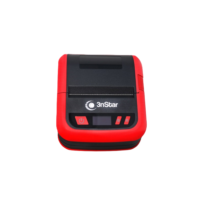 Impresora Recargable Bluetooth 3nStar de Color Rojo para Recibos