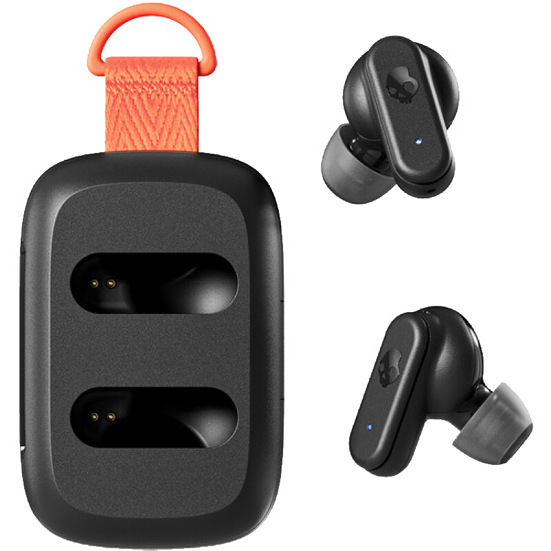 Audífonos Bluetooth Skullcandy Dime 3 True Black de Color Negro
