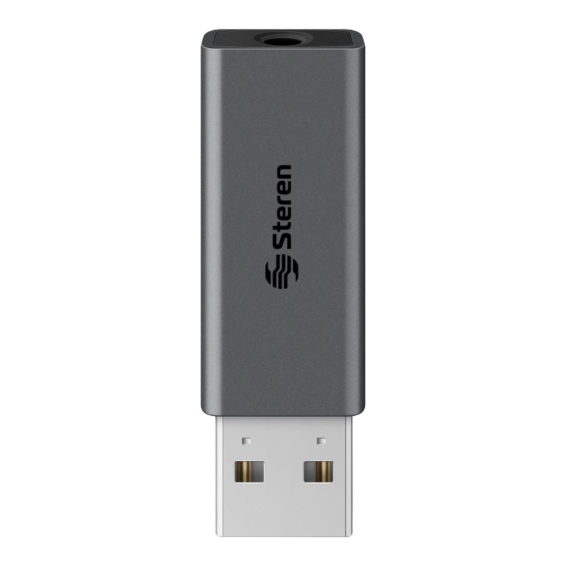 Tarjeta de Sonido USB Externa Steren con Jack 3,5mm TRRS