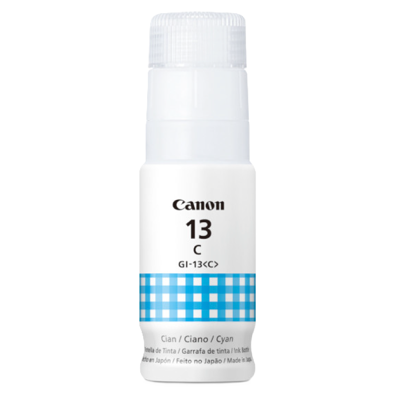 Botella de Tinta Canon GI-13<C> Color Cian