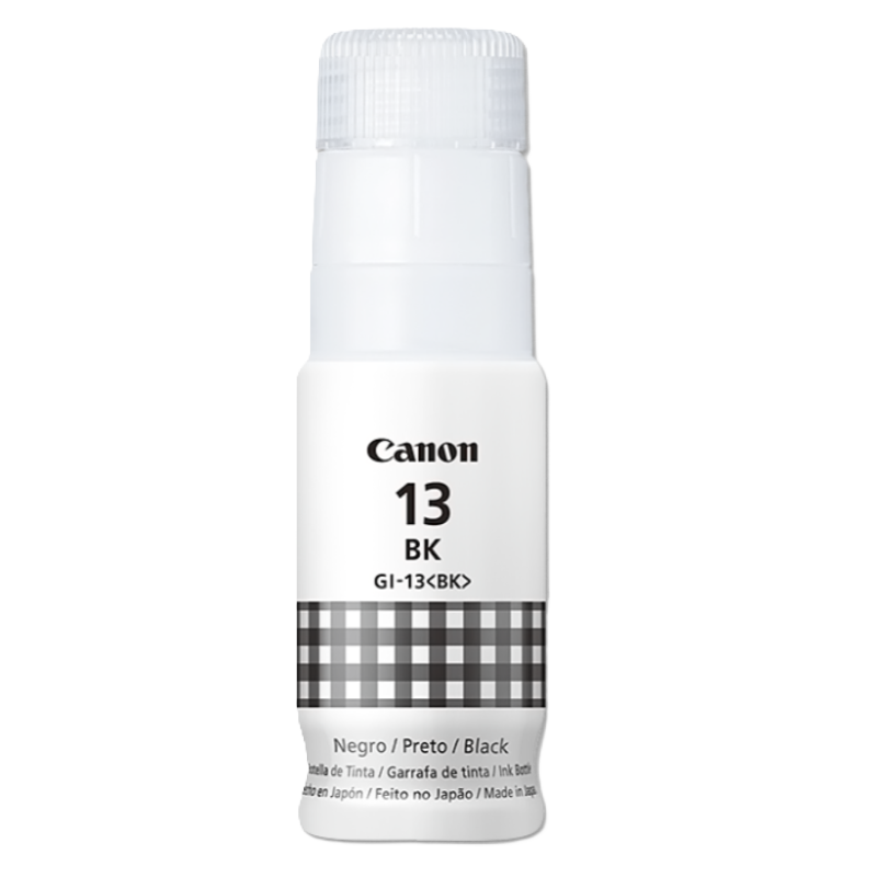 Botella de Tinta Canon GI-13<BK> Color Negro