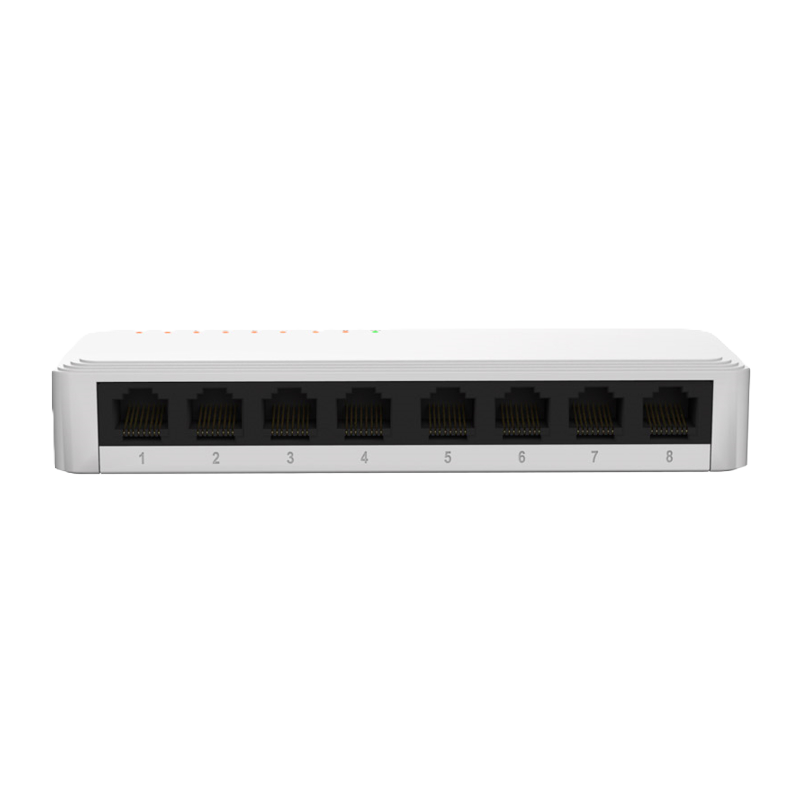 ​Switch de Red Gigabit Nexxt Naxos801-G de 8 Puertos Ethernet de Color Blanco