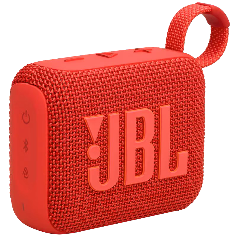 Bocina Recargable Bluetooth JBL Go 4 Red de Color Rojo