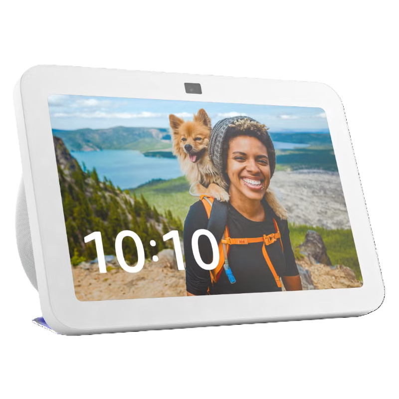 Pantalla Amazon Echo Show 8 Glacier White