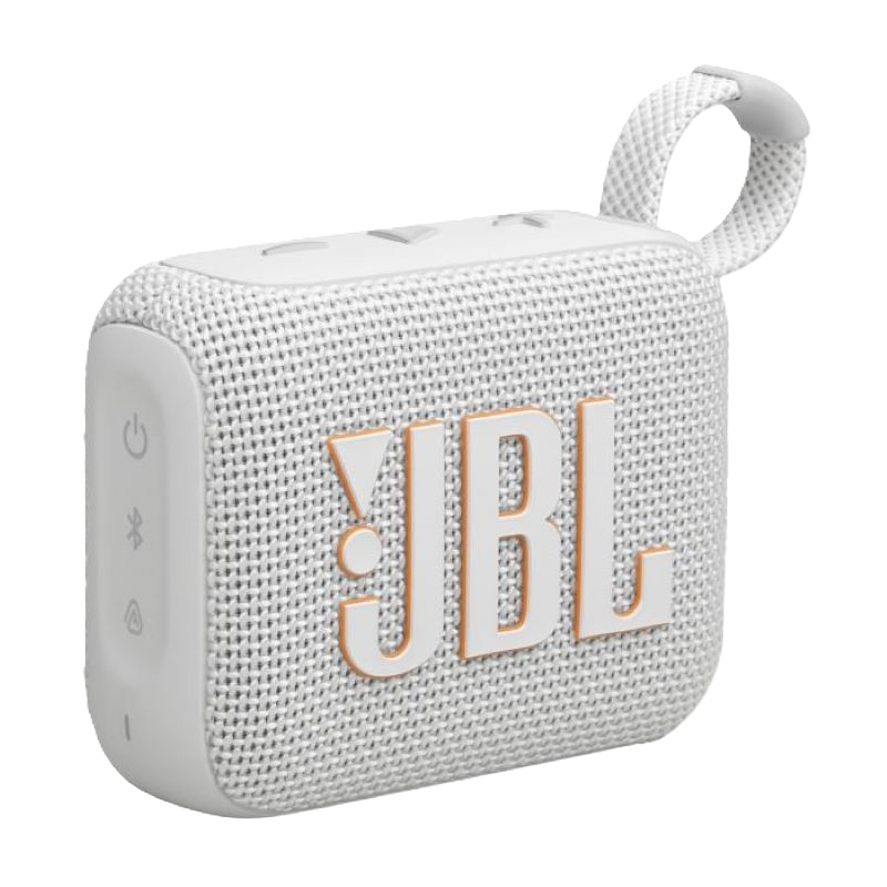 Bocina Recargable Bluetooth JBL Go 4 White de Color Blanco