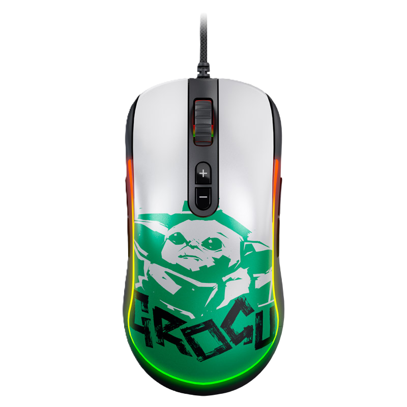 Mouse Gamer Primus Edición Star Wars Grogu con Cable USB-A