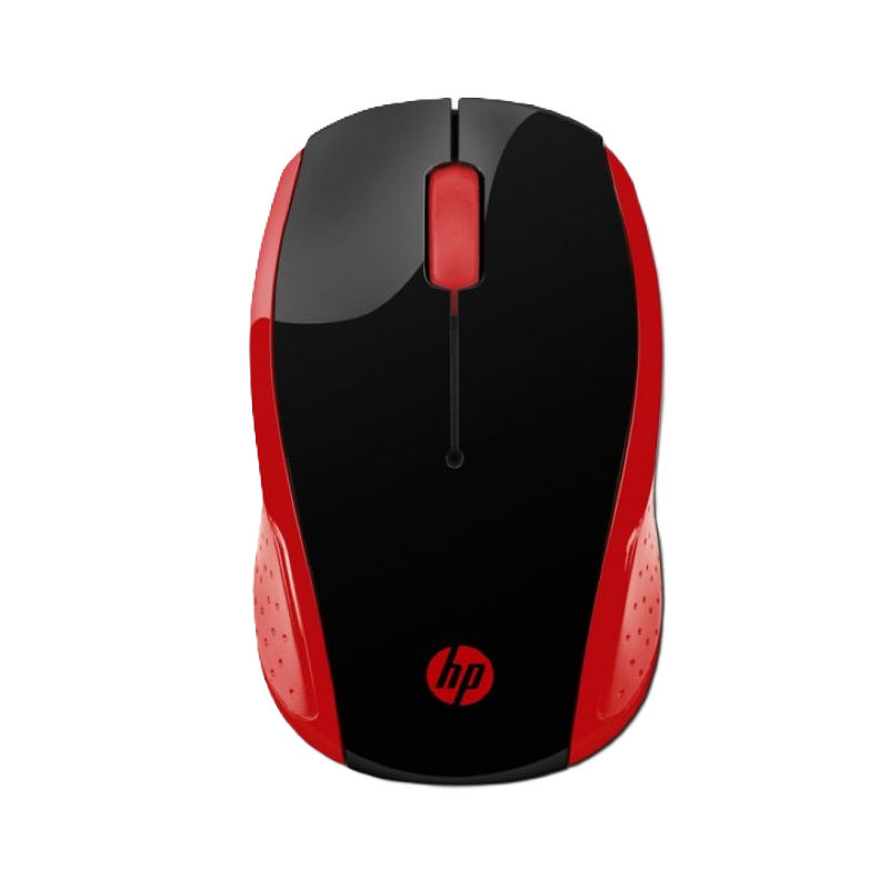 Mouse Inalámbrico HP Rojo