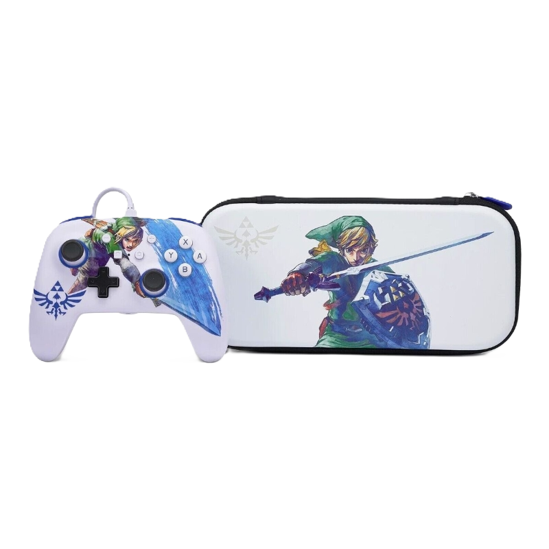 Control con Cable y Funda Slim PowerA The Legend of Zelda para Nintendo Switch