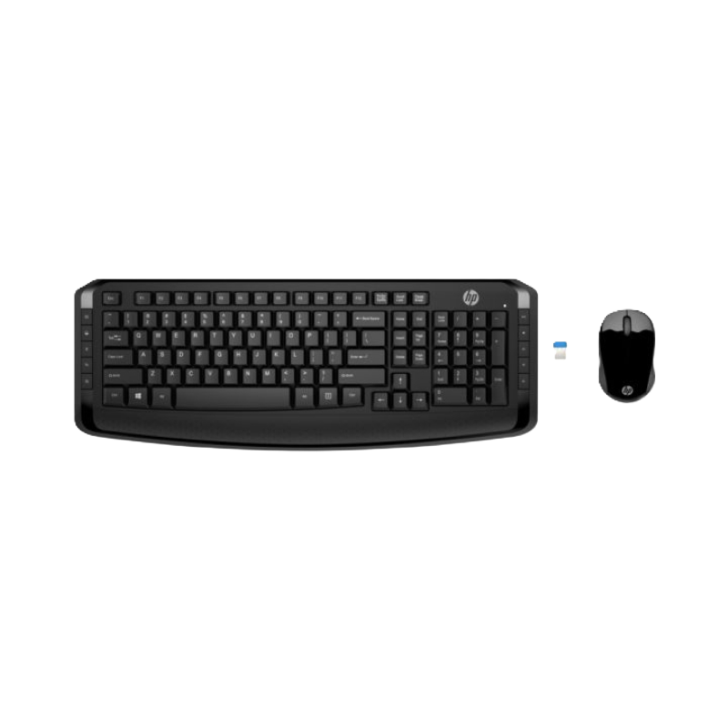 Teclado + Mouse Inalámbrico HP 300