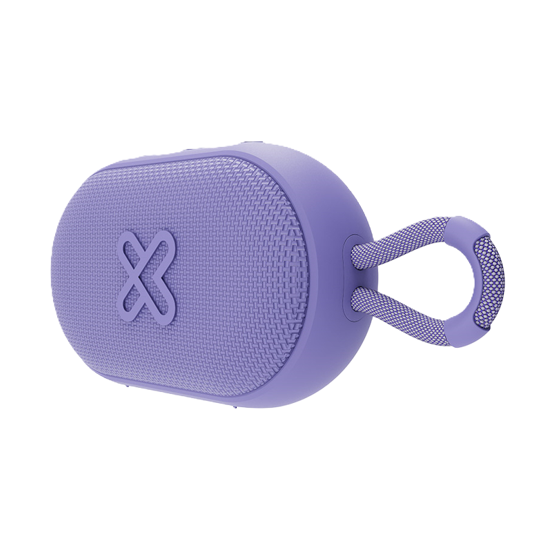 Bocina Recargable GrooveSplash Color Morado Klip Xtreme