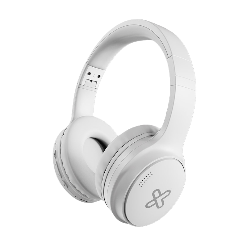 Audífonos Bluetooth Klip Xtreme Escape de Color Blanco