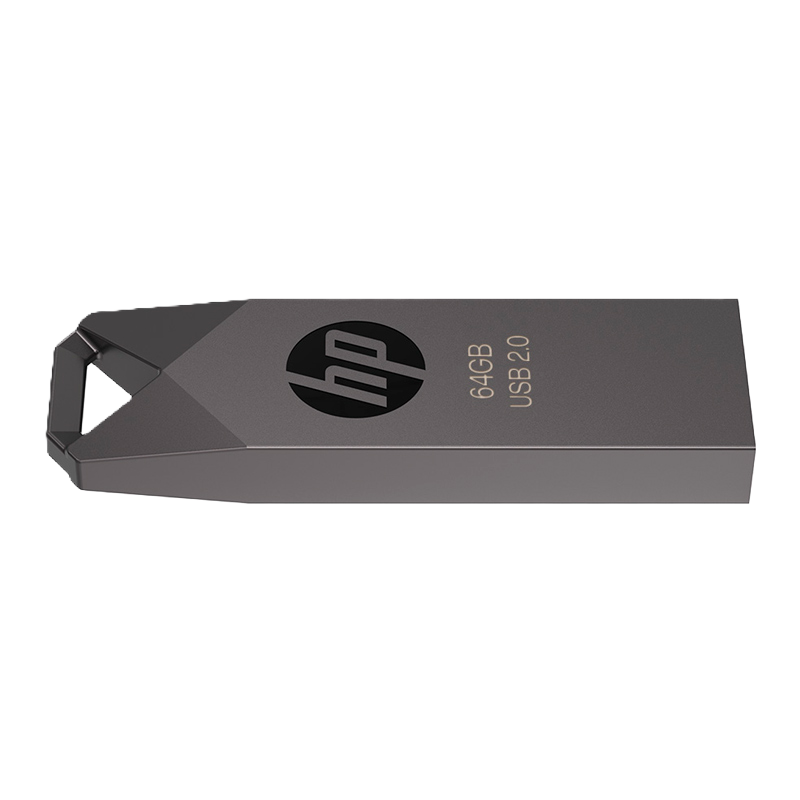 Memoria USB-A 2.0 235w HP de 64 GB Color Plateado