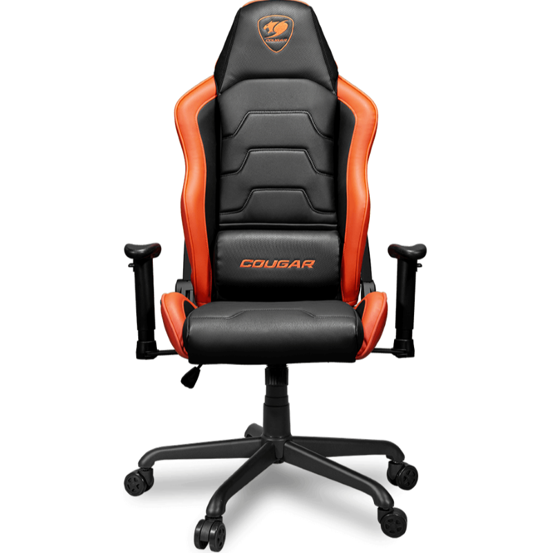 Silla Gamer Cougar Armor Air de Color Negro y Anaranjado