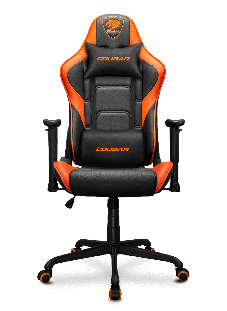SILLA GAMING COUGAR ARMOR ELITE NEGRO NARANJA