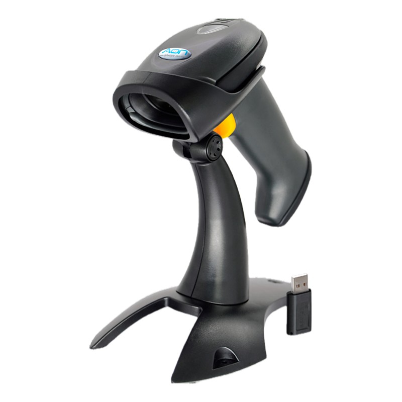 Lector Inalámbrico de Código de Barras AON HS-250 Láser 2D WL