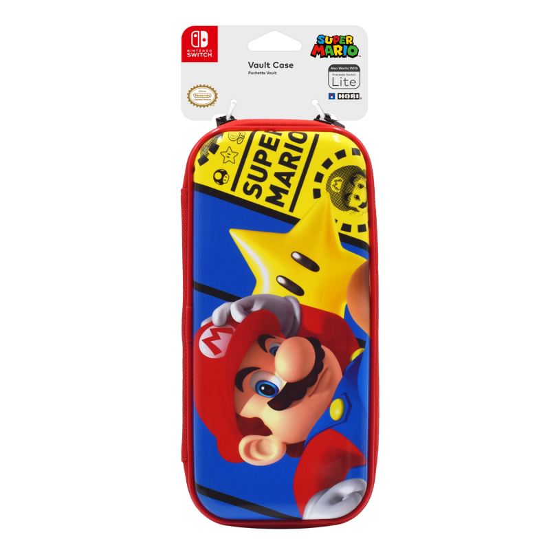 Estuche Protector Hori Premium Vault Super Mario Para Nintendo Switch