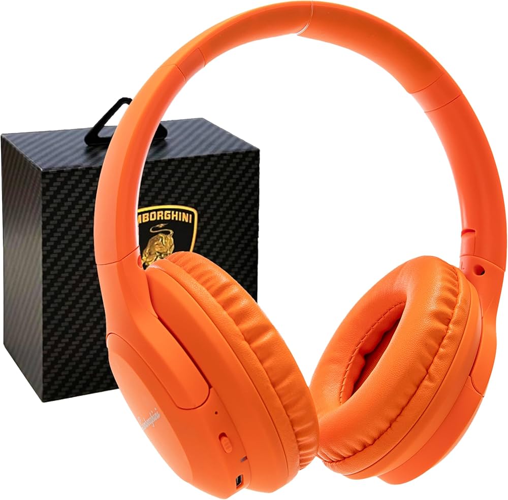 HEADSET LAMBORGHINI HURACAN ORANGE BOREA