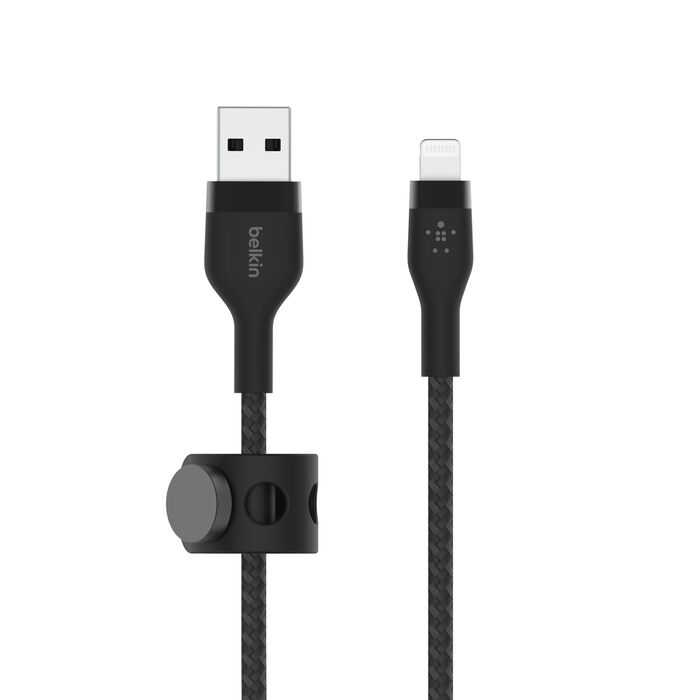 Cable USB-A a Lightning Belkin BoostCharge de Color Negro