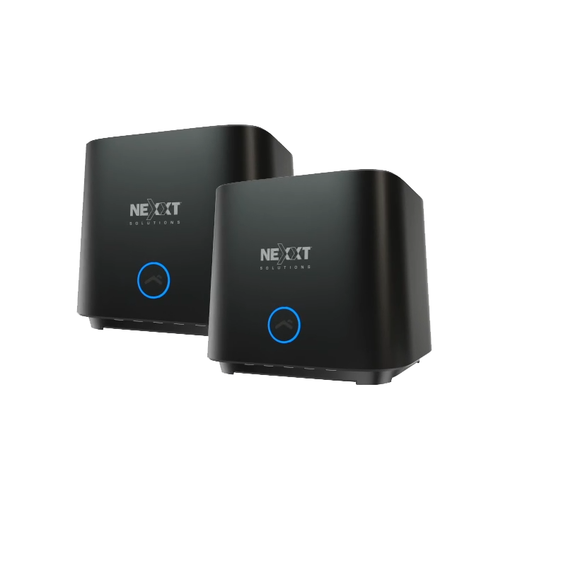 Sistema Inalámbrico Mesh de 2 Nodos Nexxt Bolt AC1200 Negros