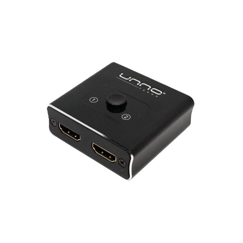 Divisor Unno Tekno de 1 Entrada y 2 Salidas HDMI 4K