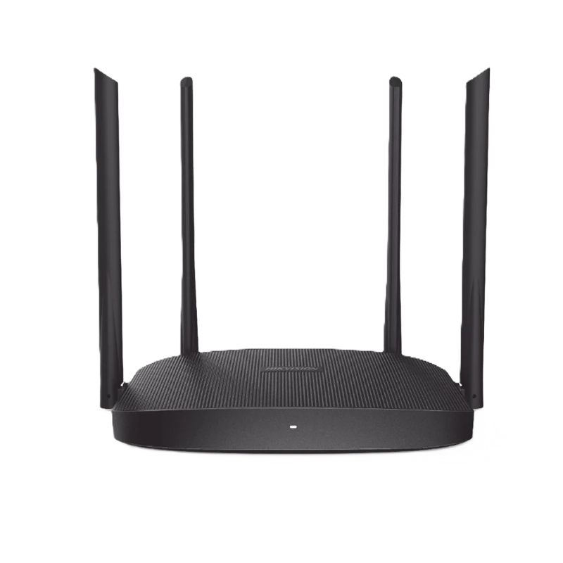 Router Hikvision DS-3WR12C de 4 Antenas Color Negro