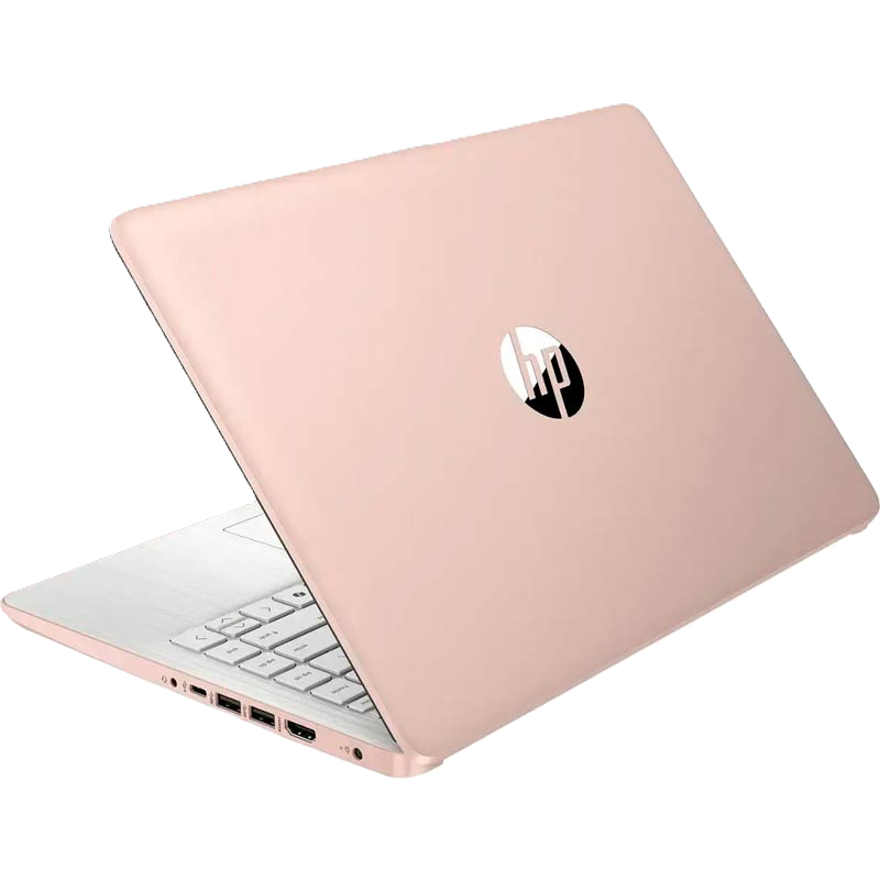 Laptop HP 14-dq6015dx Pale Rose Gold de Color Rosado