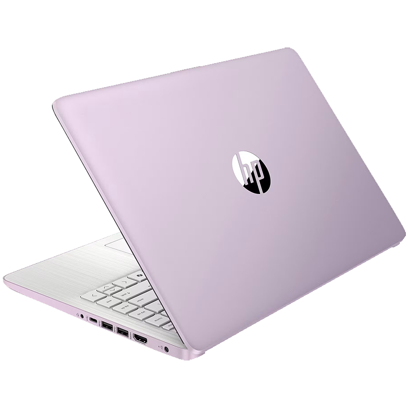 Laptop HP 14-dq6014dx Honey Lavender de Color Lila