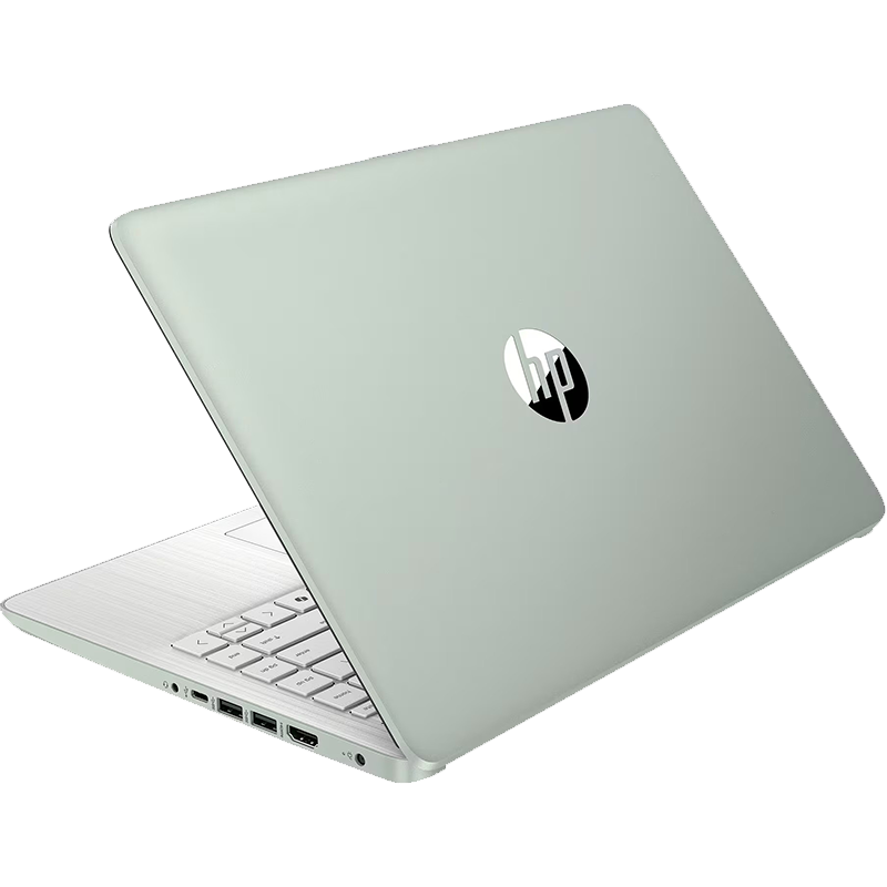 Laptop HP 14-dq6013dx Willow Green de Color Verde