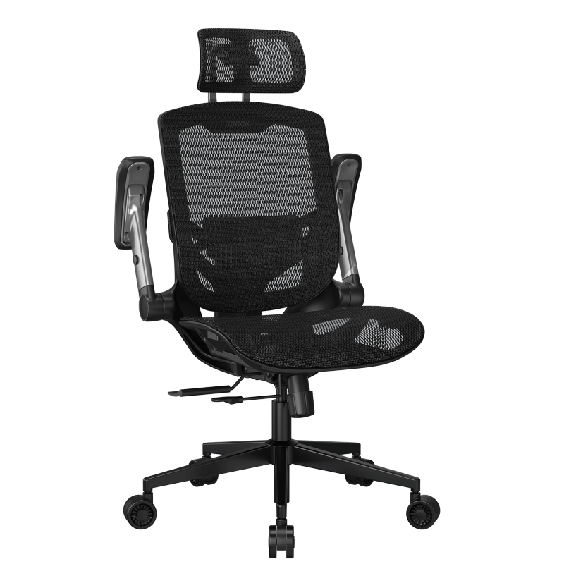 Silla Gamer Ergonómica Cougar Speeder One de Color Negro