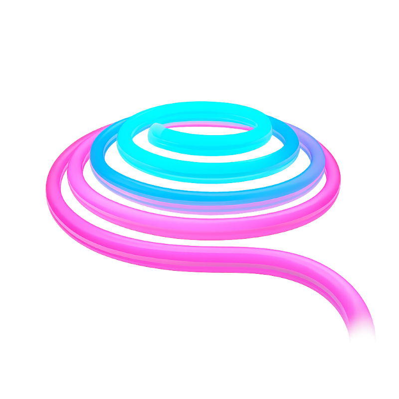 Cinta de Luz Neón Inteligente Nexxt Wi-Fi de 5 Metros