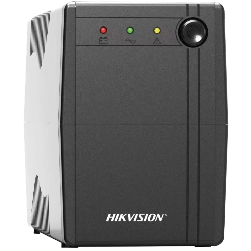 UPS Hikvision de 1,000 VA y 600 Watts de Color Negro