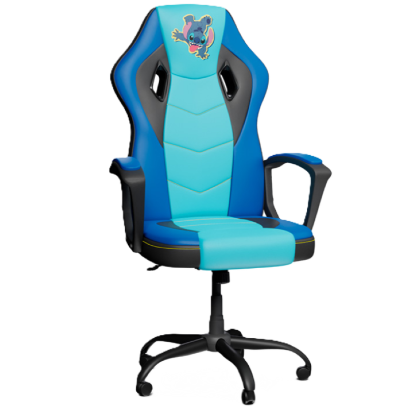 Silla Gamer Xtech de Color Azul / Celeste Edición Disney Stitch