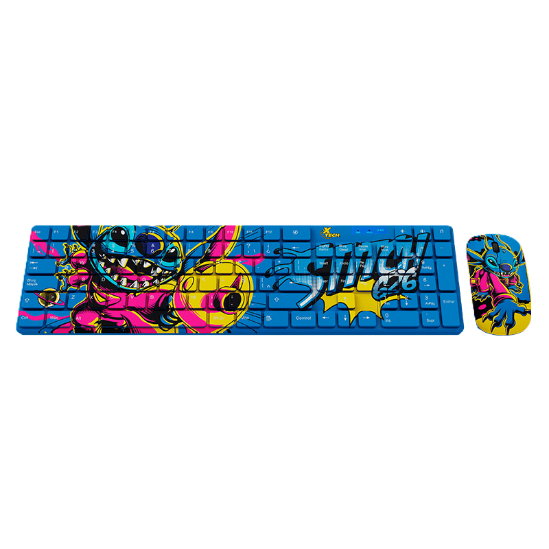Teclado + Mouse Inalámbrico Edición Stitch