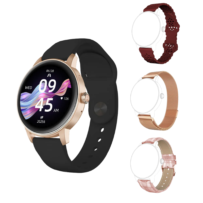 Smart Watch Argom Tech SkeiWatch C30 de Color Rosado