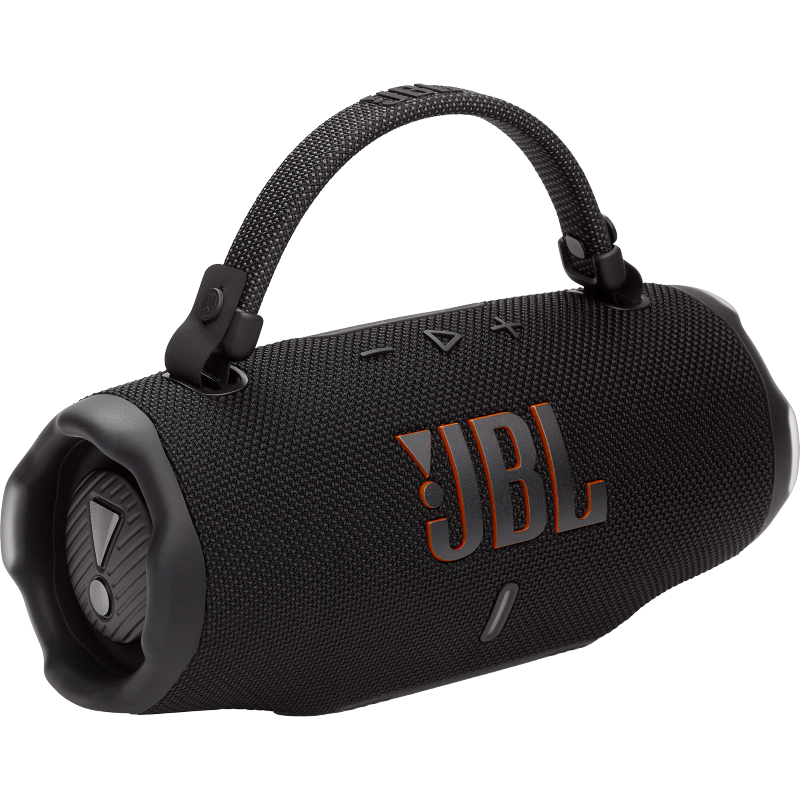 ​Bocina Recargable Bluetooth JBL Charge 6 Black de Color Negro