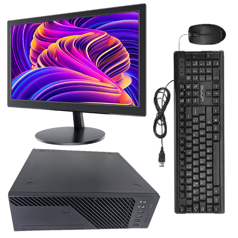 Computadora de Escritorio NSX Desktop y Monitor de 18.5" Hikvision