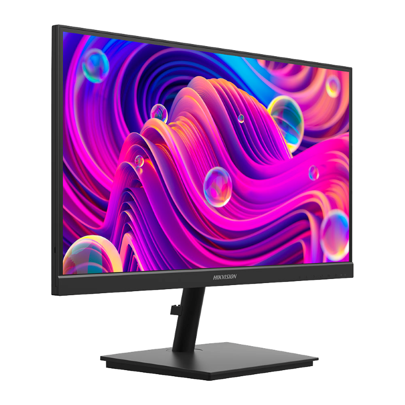 Monitor VA Hikvision Plano de 24 Pulgadas y 100 hz de Color Negro