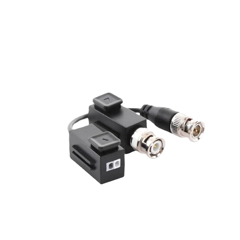 Kit de 2 Transceptores Video Balluns Hikvision Turbo HD DS-1H18S/E(C)