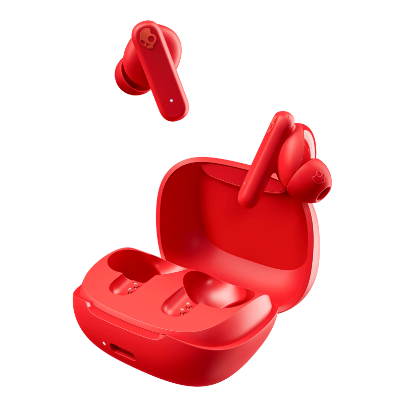 Audífonos Bluetooth Skullcandy Smokin' Buds XT Flame Rojos