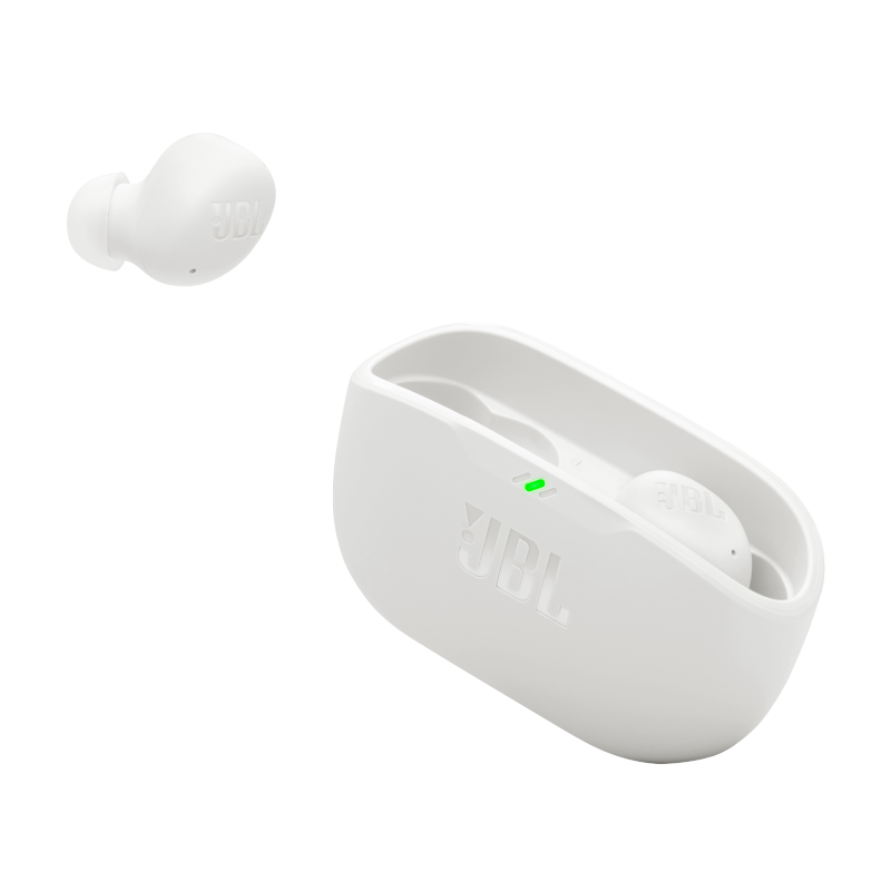 Audífonos Bluetooth JBL Vibe Buds 2 White de Color Blanco