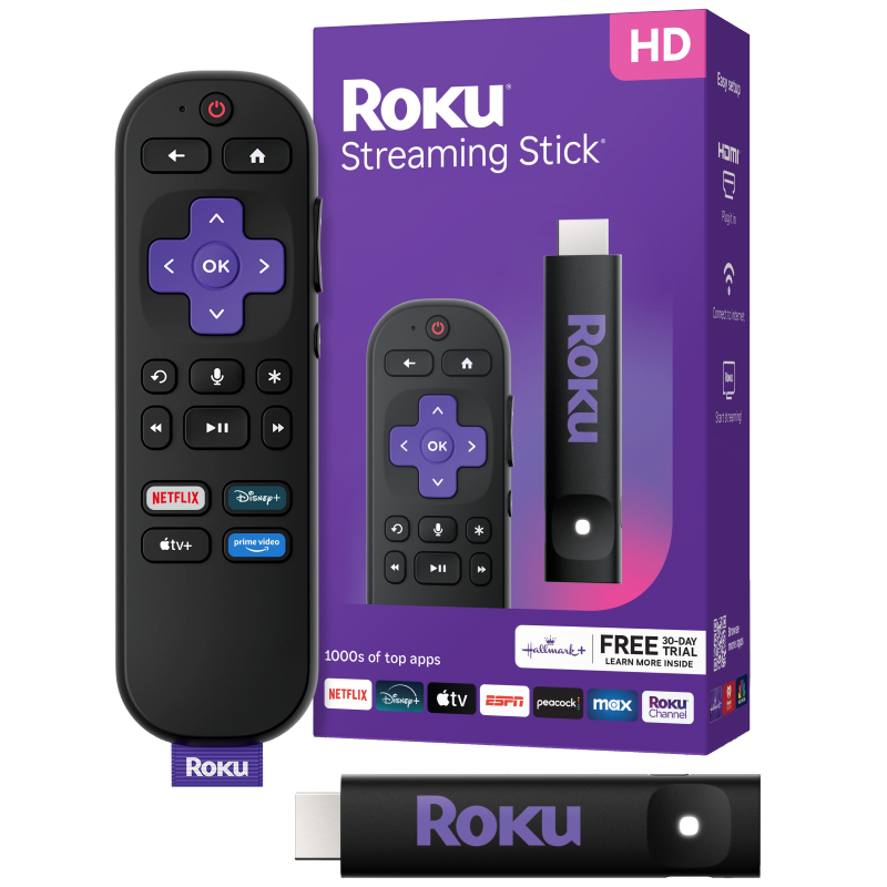 Dispositivo Roku Streaming Stick 3840RW