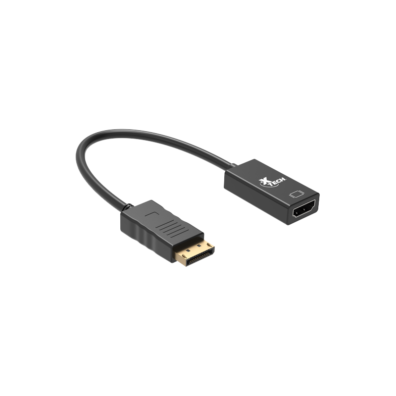 Adaptador Xtech de DisplayPort Macho a HDMI Hembra