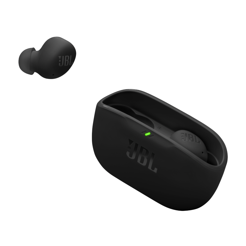 Audífonos Bluetooth JBL Vibe Buds 2 Black de Color Negro
