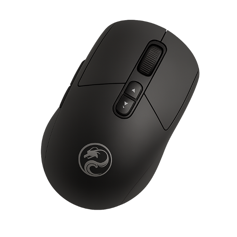 Mouse Bluetooth y Recargable iMice W-911 Black de Color Negro
