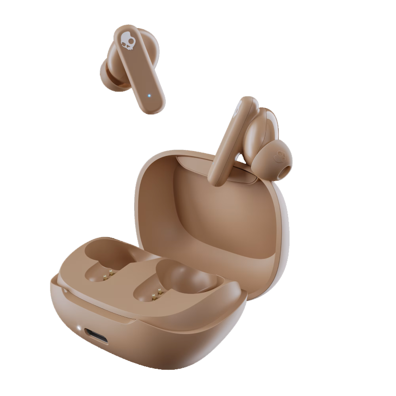 Audífonos Bluetooth Skullcandy Smokin' Buds XT Primer Color Beige