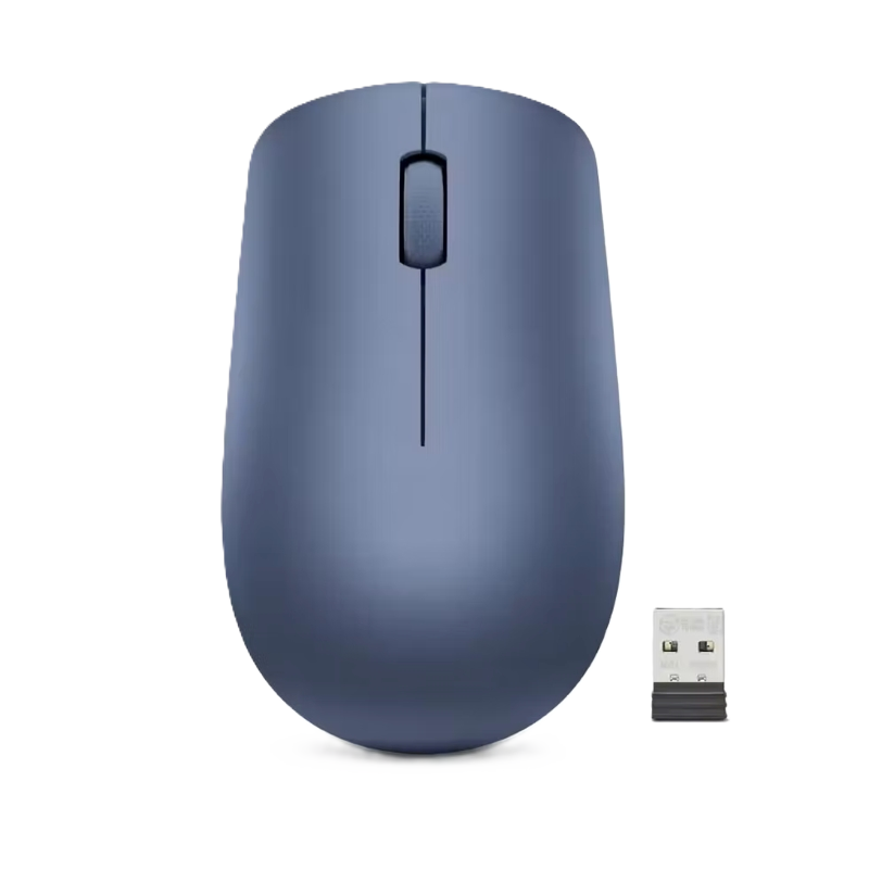 Mouse Inalámbrico Lenovo 530 Abyss Blue de Color Azul Abismo